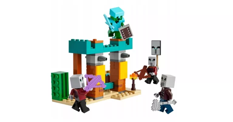 LEGO MINECRAFT 21267 PUSTYNNY PATROL ZŁOSADNIKÓW