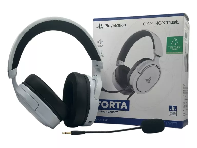 HEADSET TRUST GXT 498 FORTA BIAŁE
