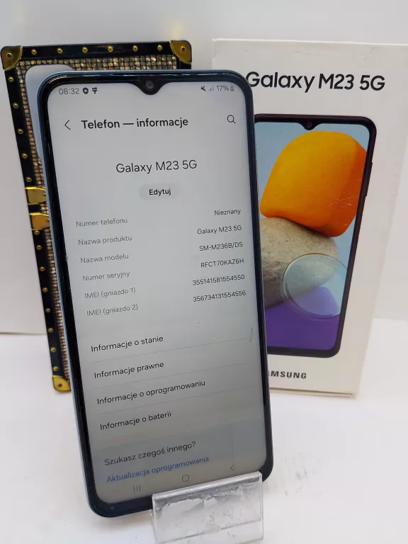 TELEFON SAMSUNG GALAXY M23 5G 4/128GB KOMPLET