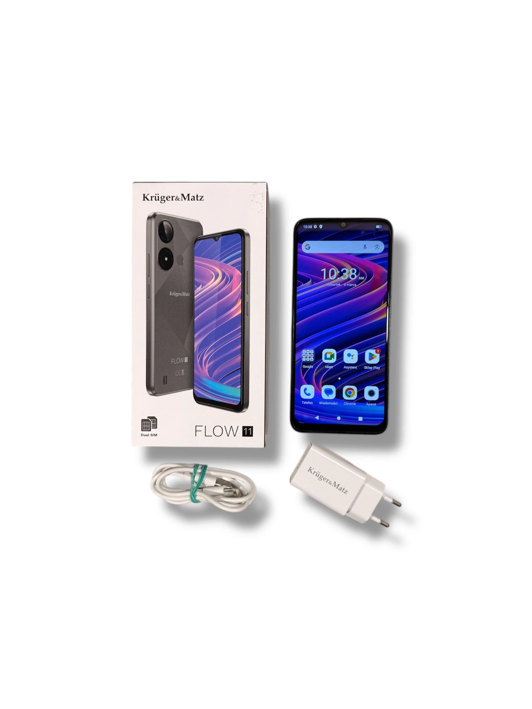 telefon-krugermatz-flow-11-464gb-czarny-warszawska-21-bialystok