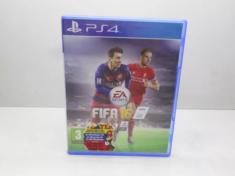 GRA NA KONSOLE PS4 FIFA 16