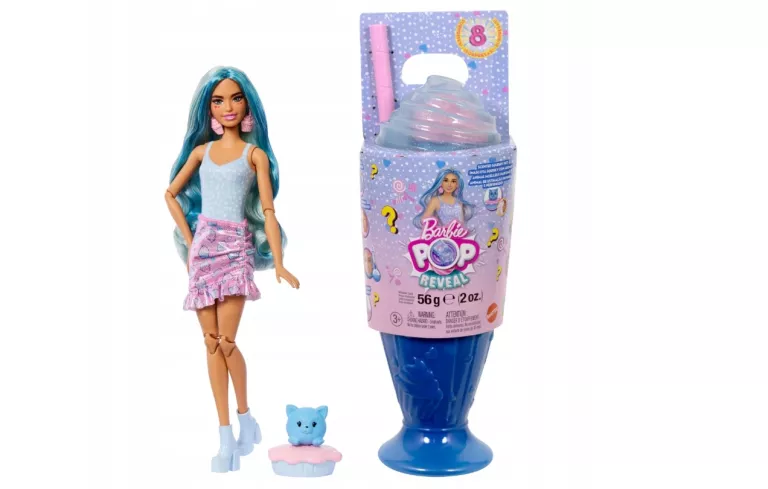 LALKA BARBIE POP REVEAL STYLOWY DESER SŁODKA BABECZKA LALKA + AKCESORIA