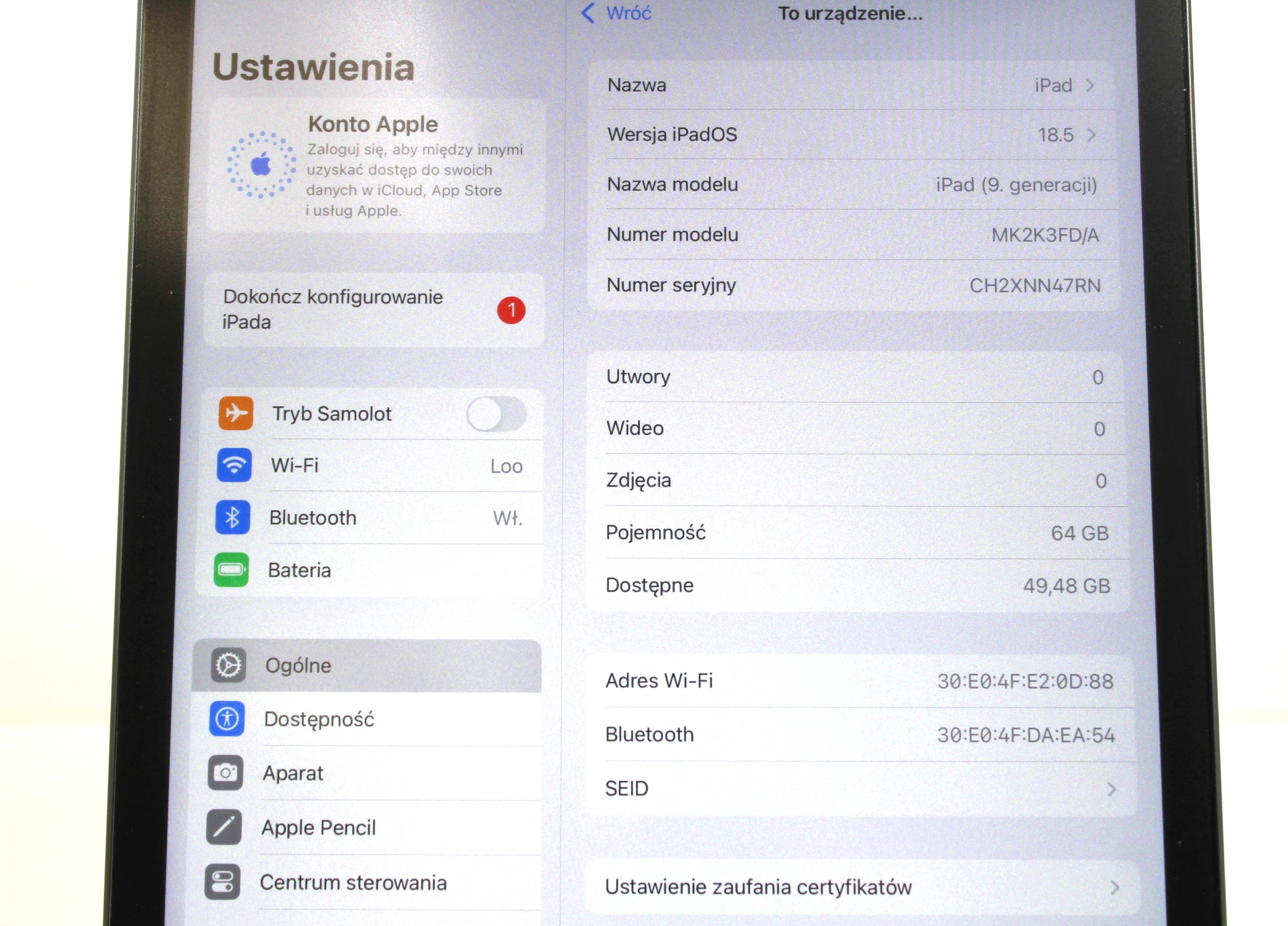 tablet-apple-ipad-102-2021-64gb-srebrny-9th-gen-a2602-stan-11323-2