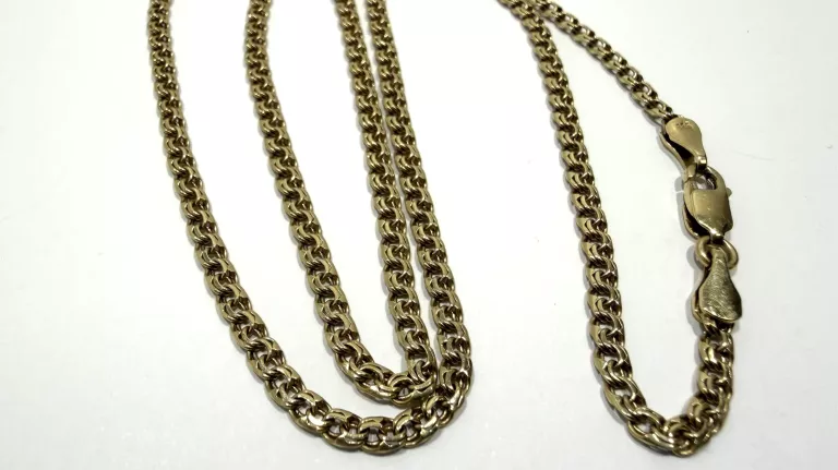 ZŁOTY MĘSKI ŁAŃCUSZEK PR585 11.06G 60CM