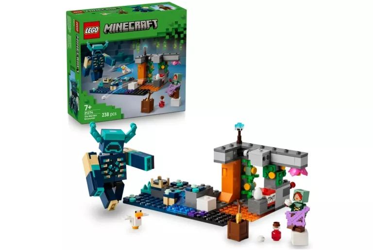 LEGO MINECRAFT 21274 SPOTKANIE ZE STRAŻNIKIEM