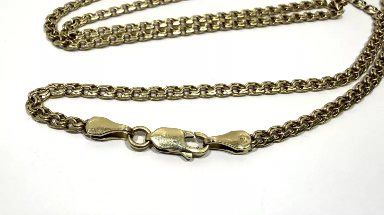 ZŁOTY MĘSKI ŁAŃCUSZEK PR585 11.06G 60CM