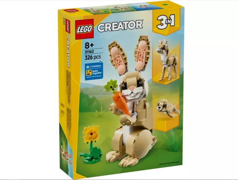 LEGO CREATOR 3 W 1 31162 UROCZY KRÓLICZEK