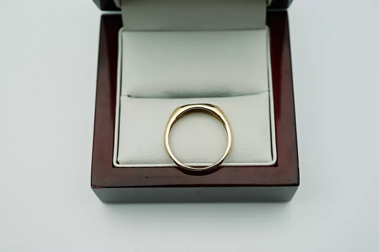 PIĘKNY ZŁOTY PIERŚCIONEK PR333 8K 1,42G R14