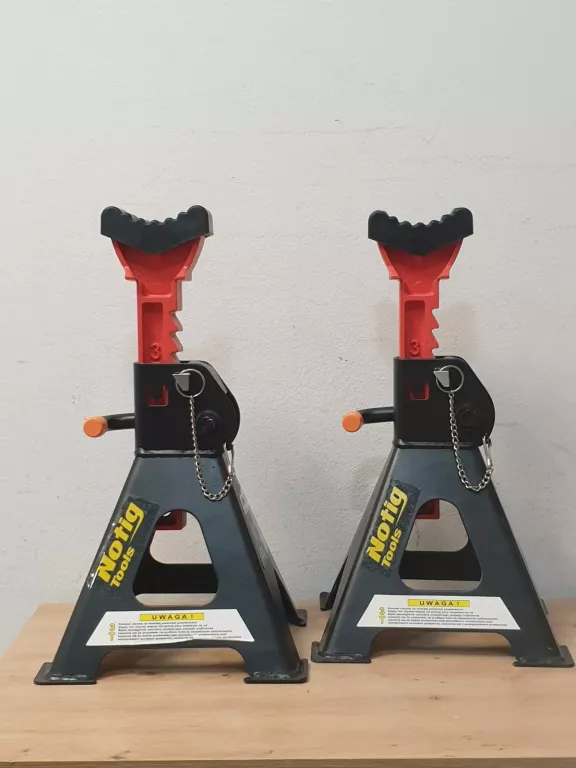 ZESTAW 2 PODSTAWEK WARSZTATOWYCH NOTIG TOOLS N3300 (KOBYŁKI), 3 T