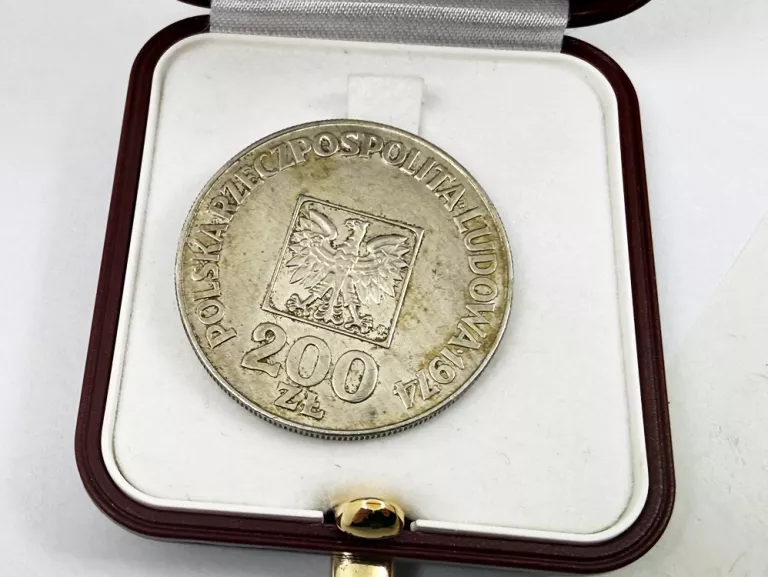 SREBRO MONETA XXX LAT PRL 200ZŁ