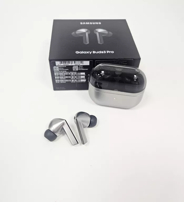 SŁUCHAWKI BEZPRZEWODOWE SAMSUNG GALAXY BUDS3 PRO SREBRNE