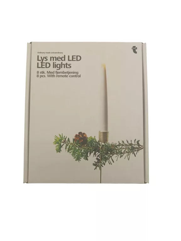 BEZPRZEWODOWE LAMPKI CHOINKOWE LED + PILOT FLYING TIGER