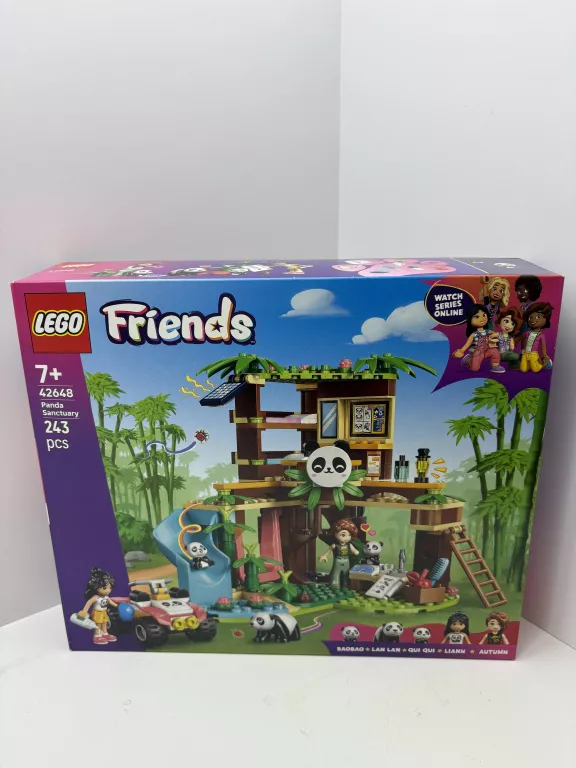LEGO FRIENDS OPIEKA NAD PANDAMI W REZERWACIE 42648
