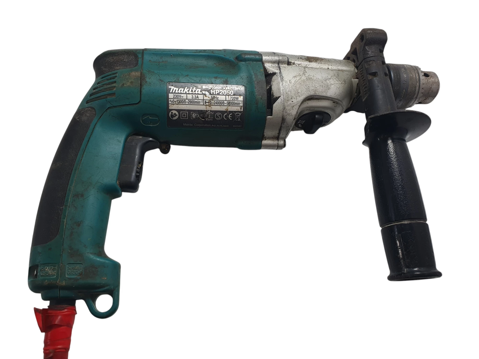 wiertarka-udarowa-2-biegowa-makita-hp2050-720w-waga-wiertarki-230