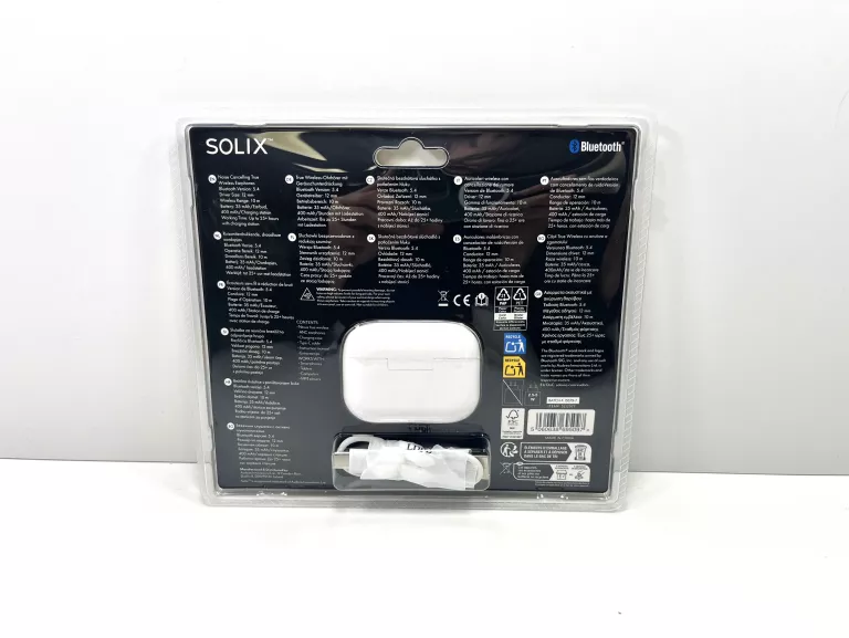 SŁUCHAWKI SOLIX BIAŁE