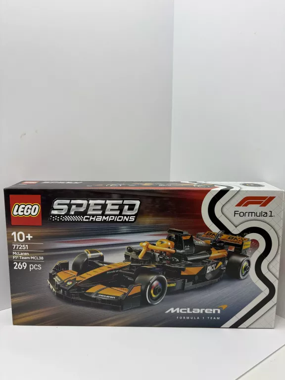 KLOCKI LEGO 77251 SPEED CHAMPIONS BOLID F1 MCLAREN TEAM MCL38