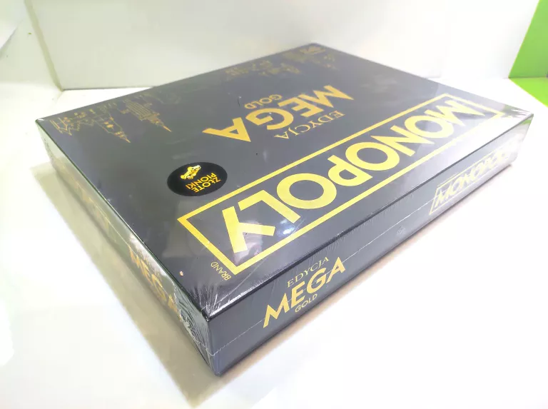 GRA PLANSZOWA MONOPOLY EDYCJA MEGA GOLD