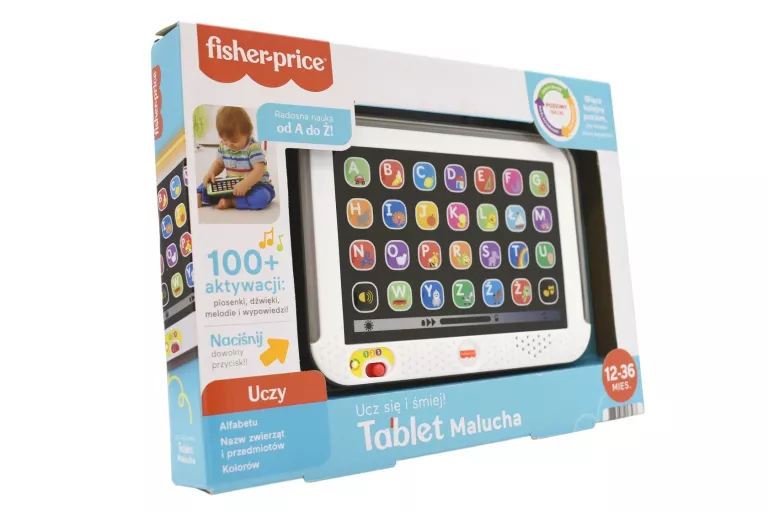 FISHER PRICE EDUKACYJNY TABLET MALUCHA DHN29 JĘZYK POLSKI
