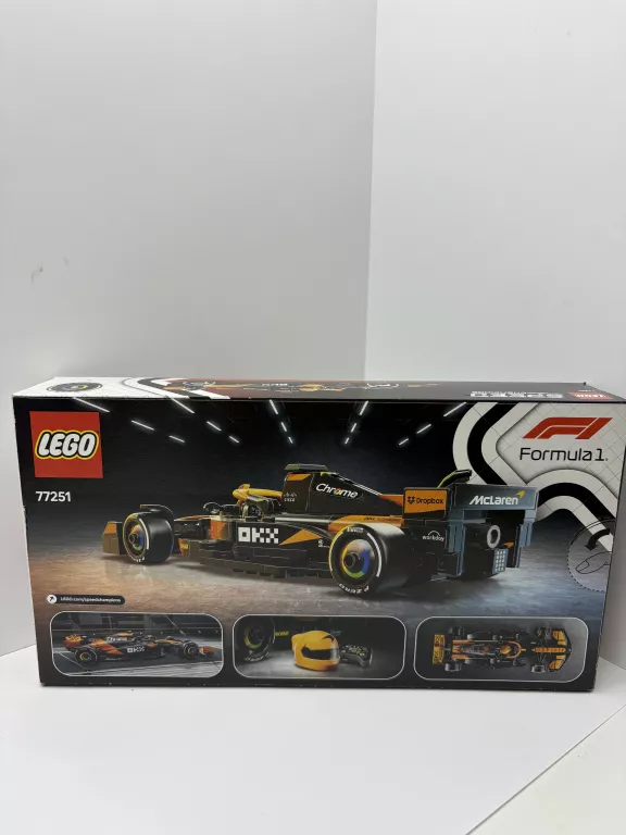 KLOCKI LEGO 77251 SPEED CHAMPIONS BOLID F1 MCLAREN TEAM MCL38