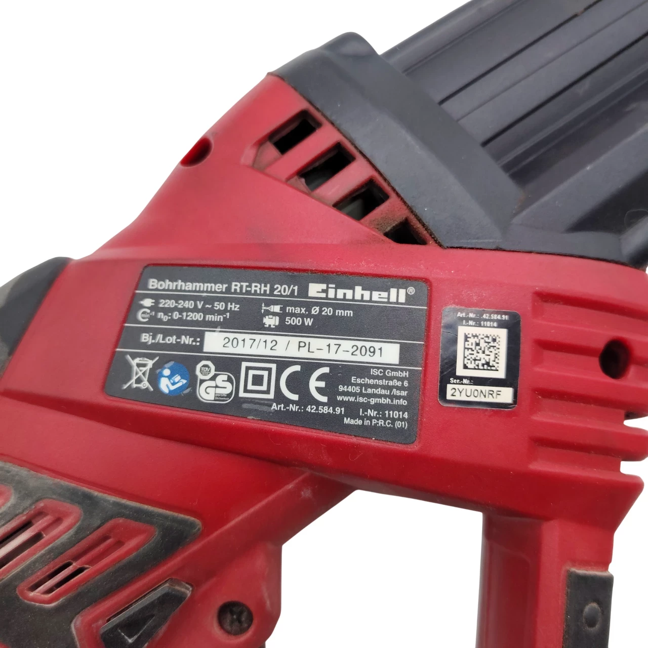 mlot-udarowy-einhell-rt-rh-201-stan-11323-2