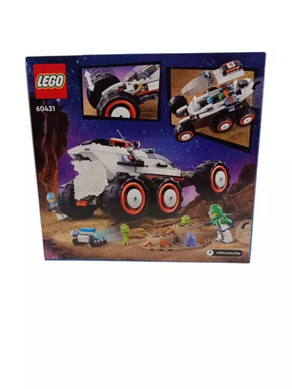 KLOCKI LEGO CITY 60431 KOSMICZNY ŁAZIK BADANIE ŻYCIA W KOSMOSIE