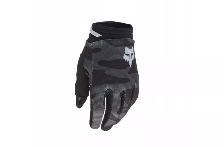 RĘKAWICE MOTOCYKLOWE FOX 180 BNKR CZARNE CAMO MĘSKIE ENDURO BLACK ROZ. M