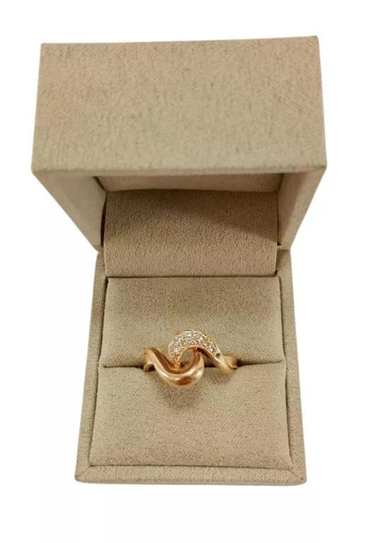 ZŁOTY  PIERŚCIONEK 3,35G 585P