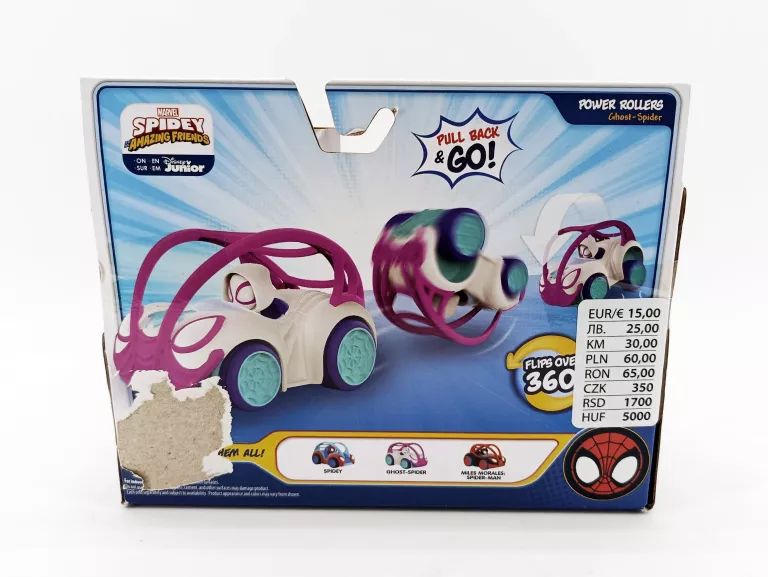 SPIDEY POJAZD GHOST-SPIDER POWER ROLLER