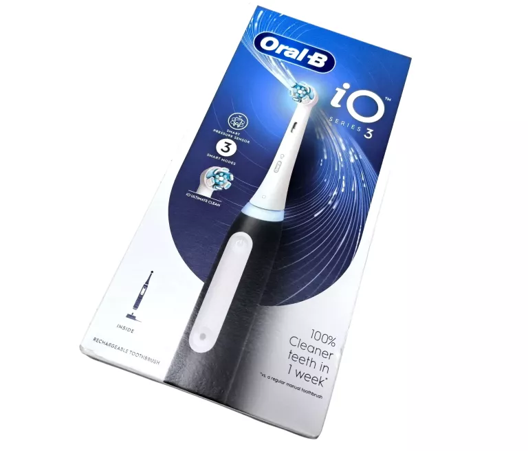 SZCZOTECZKA ELEKTRYCZNA MAGNETYCZNA ORAL-B IO SERIES 3 MATOWY CZARNY