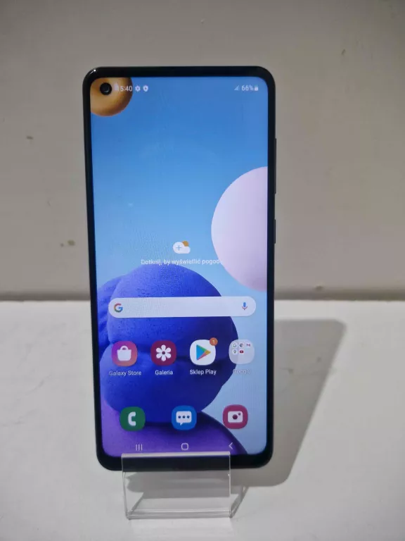 TELEFON SAMSUNG A21S WYŚWIETLACZ ZAMIENNIK