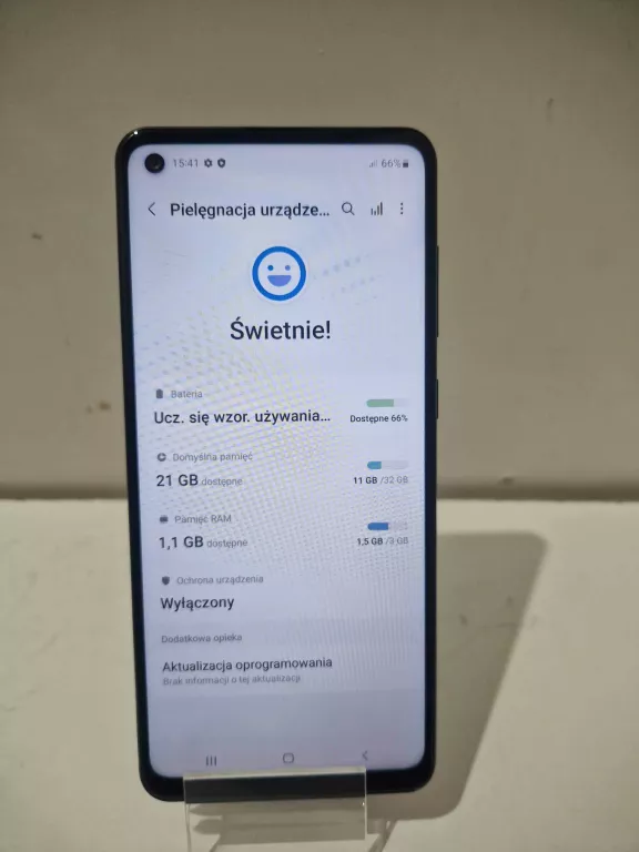 TELEFON SAMSUNG A21S WYŚWIETLACZ ZAMIENNIK