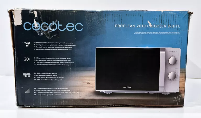 CECOTEC MIKROFALÓWKA INVERTER PROCLEAN 2010