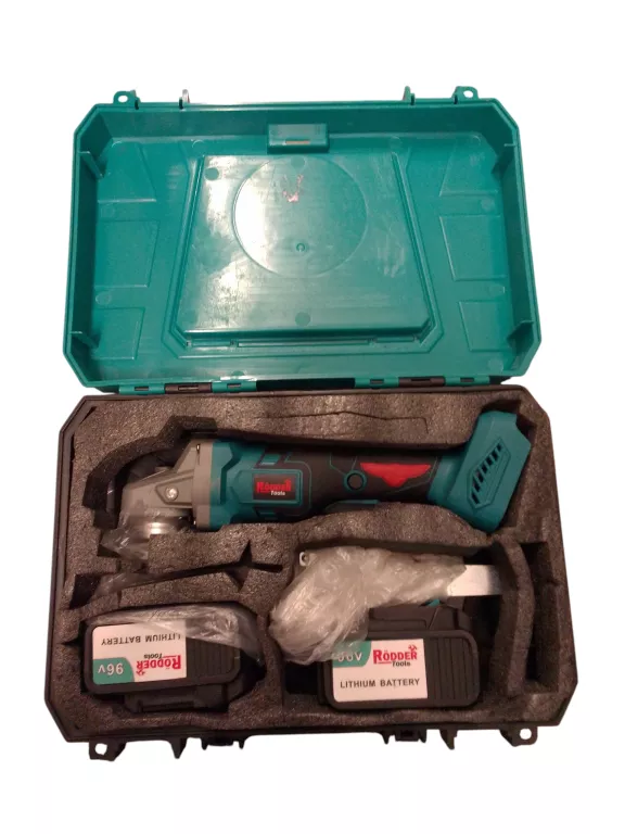SZLIFIERKA AKU RODDER TOOLS 2 AKU WALIZKA KOMPLET