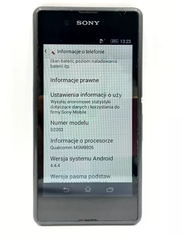 TELEFON SONY D2203 2 GB / 16 GB