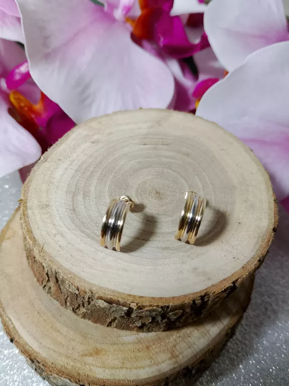 ZŁOTE KOLCZYKI SZTYFT 0,85 G 585