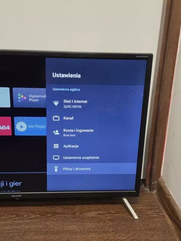 TELEWIZOR 32" SHARP 32BI3EA ANDROID + PILOT