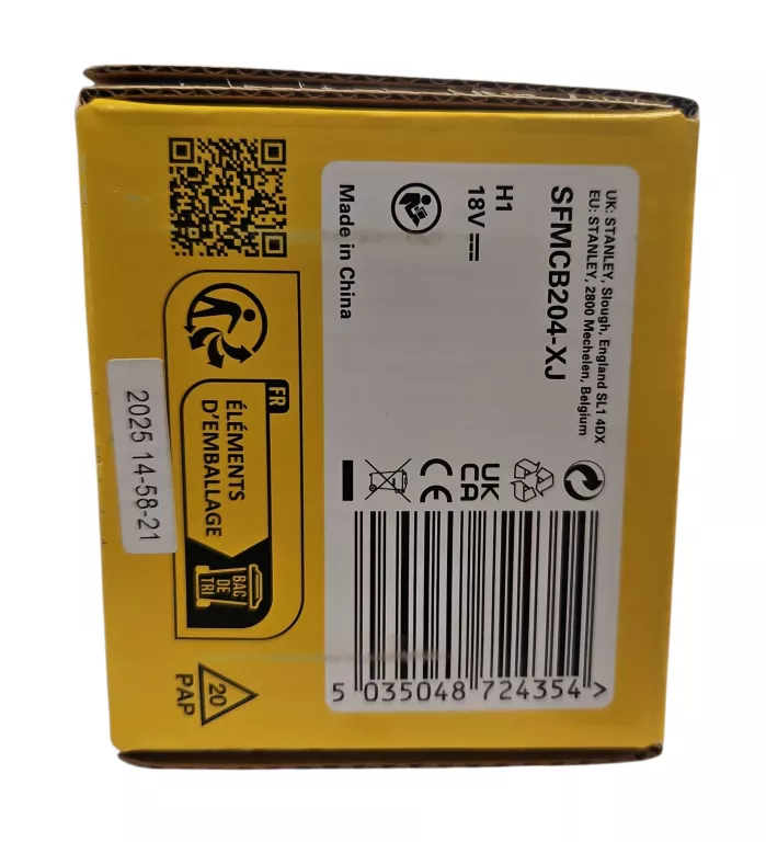 AKUMULATOR 4,0 AH 20 V SFMCB204 STANLEY FATMAX