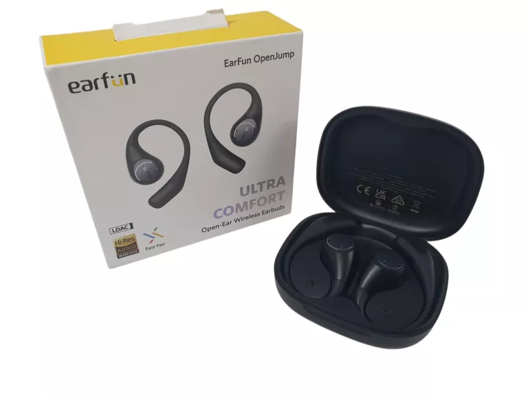SŁUCHAWKI BEZPRZEWODOWE Z PRZEWODNICTWEM POWIETRZNYM EARFUN OPEN JUMP