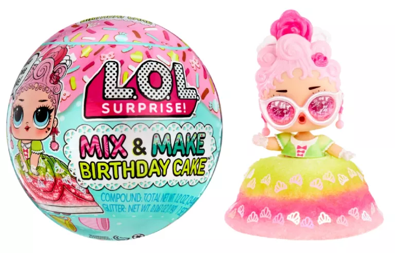 MGA L.O.L. M&M BD CAKE TOTS LALECZKA TORT KULA NIESPODZIANKA SURPRISE