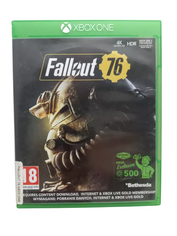 GRA NA XBOX ONE FALLOUT 76