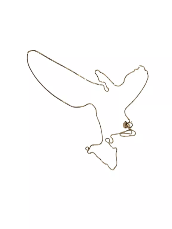 PIĘKNY ZŁOTY ŁAŃCUSZEK 585P 0,84G