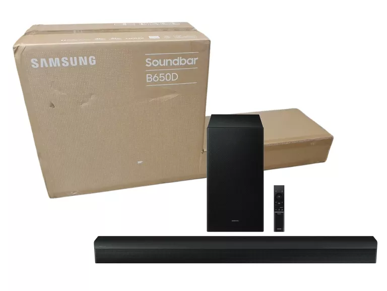 SOUNDBAR SAMSUNG HW-B650D HDMI 3.1 BLUETOOTH 370 W + SUBWOOFER