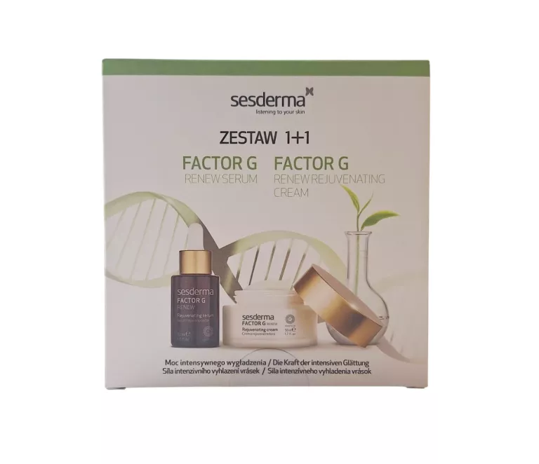 SESDERMA ZESTAW FACTOR G KREM 50ML + SERUM 30ML