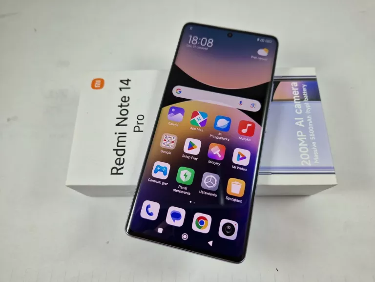 XIAOMI REDMI NOTE 14 PRO 8/256GB PUDEŁKO