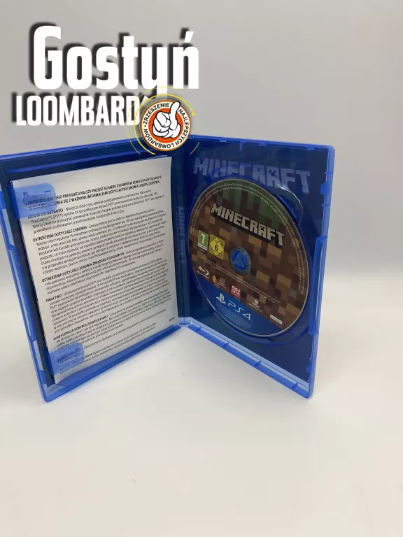 GRA PS4 GRA MINECRAFT PS4 + TRYB VR