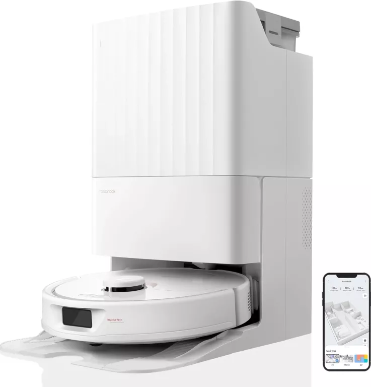 ROBOROCK QREVO MASTER ROBOT SPRZĄTAJĄCY ZE STACJĄ BIAŁY