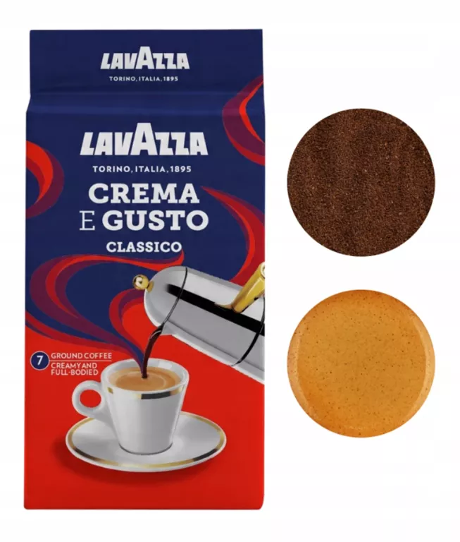LAVAZZA CREMA E GUSTA KAWA MIELONA 250G