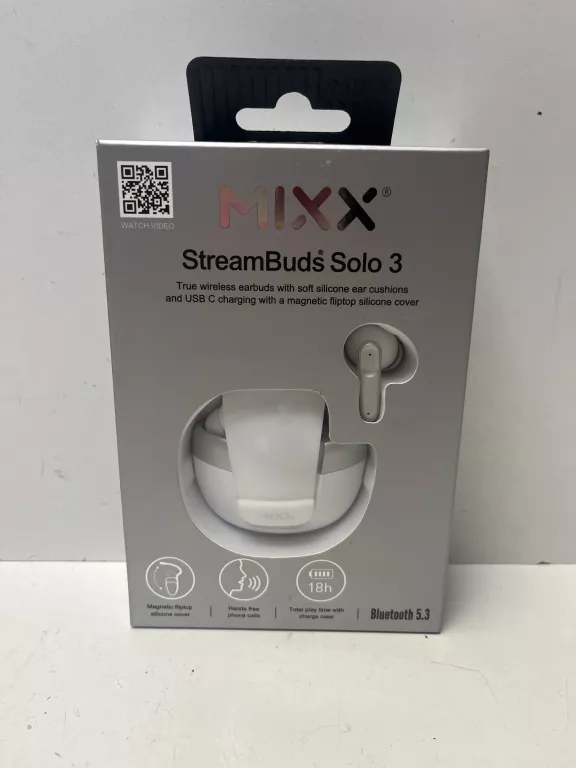 SŁUCHAWKI DOKANAŁOWE MIXX STREAMBUDS SOLO 3