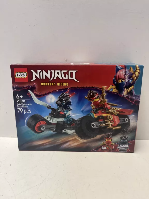 LEGO NINJAGO 71838 KAI I WYŚCIGI MOTOCYKLOWE