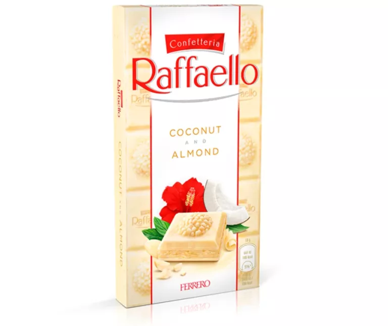 FERRERO CZEKOLADA BIAŁA RAFFAELLO 90 G 8000500359556